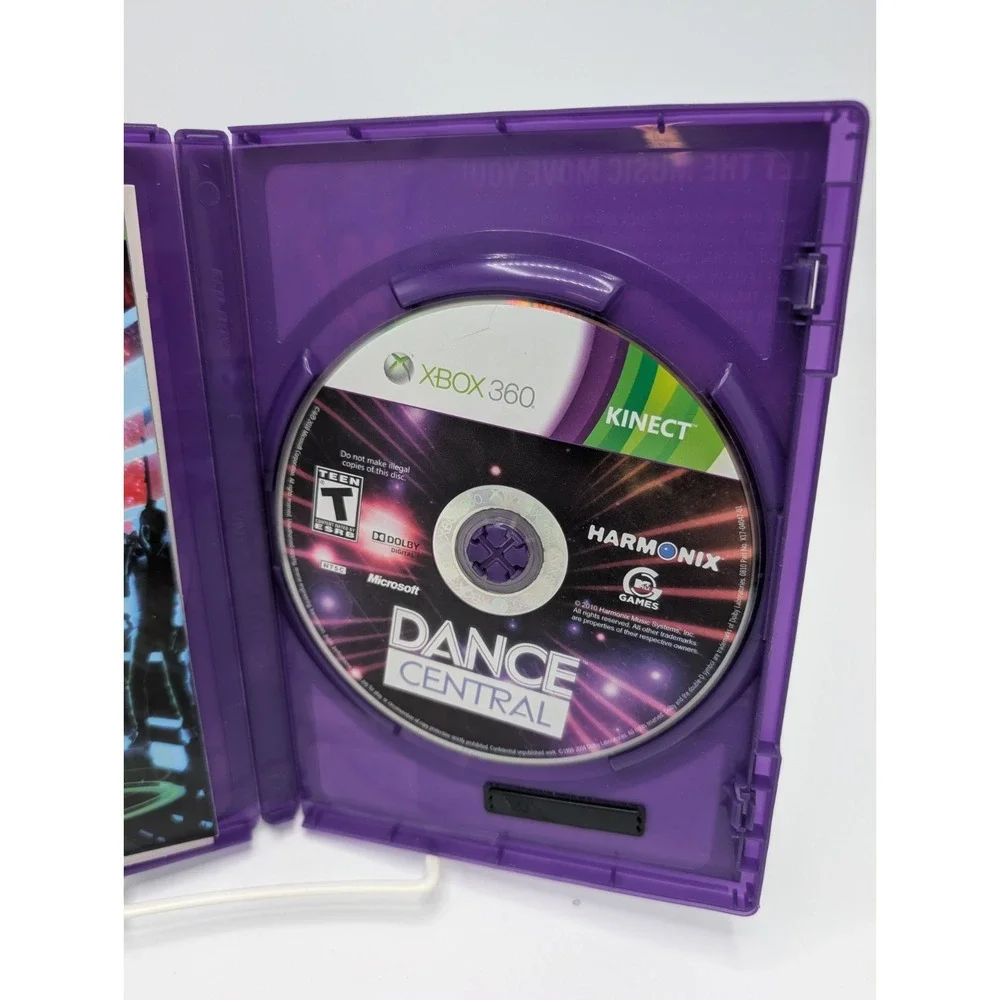 Dance Central Xbox 360  Complete In Box CIB Tested Working
